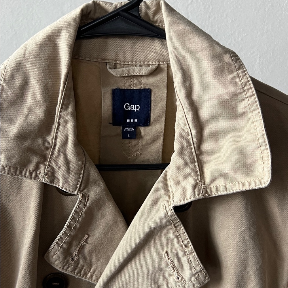 Gap Cropped Jacket Womens Large - image 2